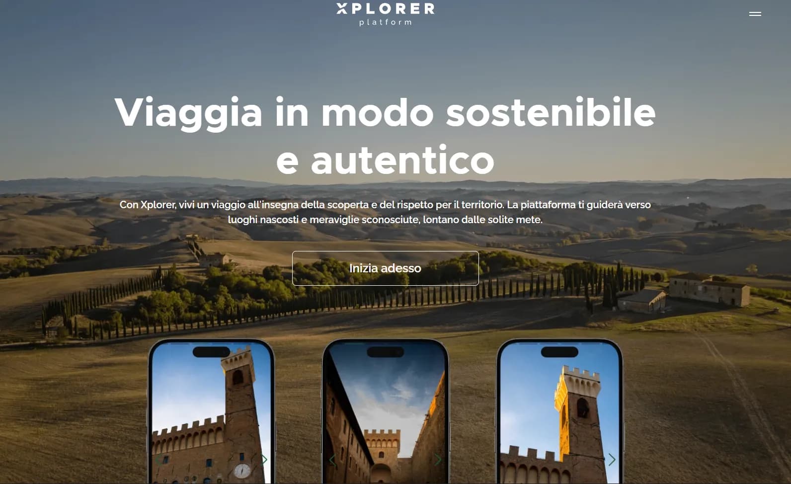 Screenshot Xplorer Platform